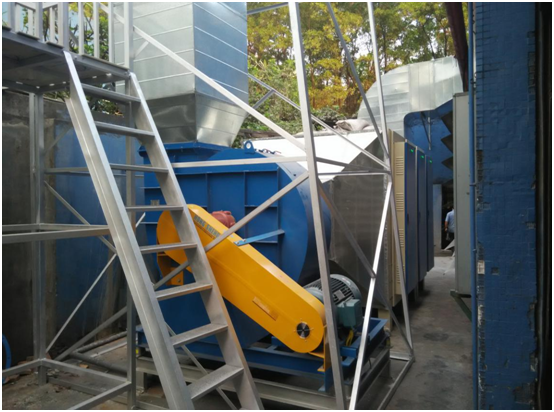 深圳市永盛輝實業(yè)有限公司有機廢氣治理工程