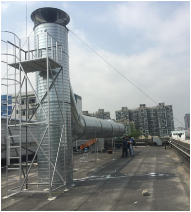 深圳當納利印刷有限公司廢氣治理工程